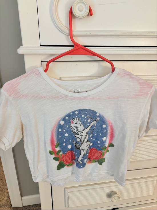 Boys Lie Tops - Boys Lie White Crop Tee